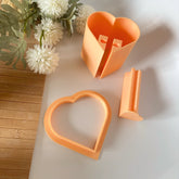 Ceramic Mug Former – Heart Shape Clay Forming Tool